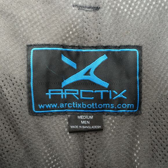 Arctix Snow Pants Mens M Black Insulated Waterproof Cargo Ski Bib Liner Gorpcore - Picture 11 of 16